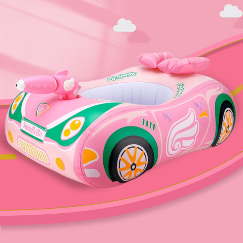Inflatable Toddler Pool Float with Seat - Airplane Design for Kids