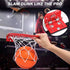 Large Indoor Mini Basketball Hoop Set for Kids and Adults, 24 X 16 Inch Board with 3 Balls and Complete Accessories,