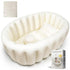 Gliizee mall 0-24 Inflatable Baby Bathtub, Collapsible Baby Bath Back Support, Portable Newborn Travel Bath tub
