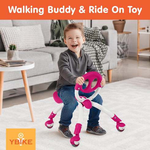 9 3 44 Lbs, YBIKE Pewi Balance Bike Toddler Toys - Walking Ride On Toys, Toddler Push Car, Kids Bike for Ages Months