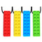 Chew Necklace Bundle for Kids with Teething, ADHD, Autism, Biting Needs, Oral Motor Chewy Teether for Boys & Girls
