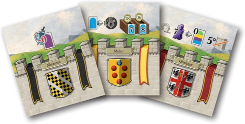 CMON Lorenzo il Magnifico: Houses of Renaissance Expansion | Strategy Board Game for 2 to 5 Players