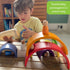 Montessori Nesting Rainbow Toy - Wooden Stacking Set with Arches, Peg Dolls & Story Book for Ages 3+