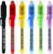 MALEDEN Invisible Ink Pen, Upgraded Spy Invisible Ink Pen with UV Light for Secret Messages and Kids Toys