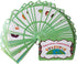 Zwttey 100 Groups English Antonyms Flashcards, Building Vocabulary Pocket Cards, Educational Learning Toys,
