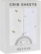 Ely's & Co. Patent Pending Waterproof Crib Sheets, 100% Cotton with Waterproof