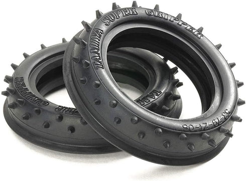 Tamiya 54896 2WD Front Rib-Spike Tires (60/14)