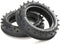 Tamiya 54896 2WD Front Rib-Spike Tires (60/14)