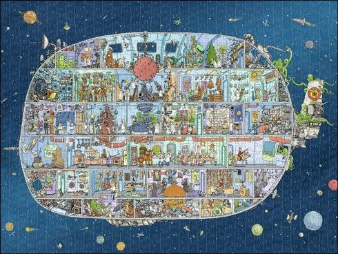 Heye "Spaceship" 29841 Adolfsson Triangular Puzzles