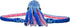 22" Wild Republic Wr Print Squid Plush, Stuffed Animal, Plush Toy, Gifts for Kids, Blue