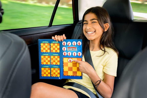 8 ThinkFun Solitaire Chess Magnetic Travel Puzzle - Engaging Logic Game & STEM Toy for Kids & Adults | Enhances