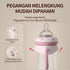 12+ Pink/3Pack/9oz Oberni Baby Bottles, Weighted Straw Toddler Milk Bottles with Non-Slip Handle, Size + Variable Fast