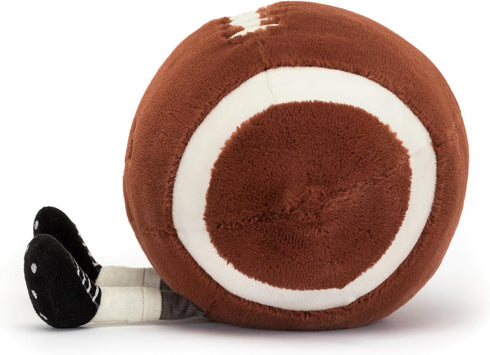 7 inch Rugby Stuffed Sports Balls Toy,with feet Creative Football Doll Fun Cute Plush Doll Toy Plush Stuffed Spherical