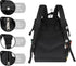 Hsnar Backpack Floral Patterned Print Waterproof Diaper Bag Large Capacity Baby Bag with Stroller Straps, Multi-Pocket