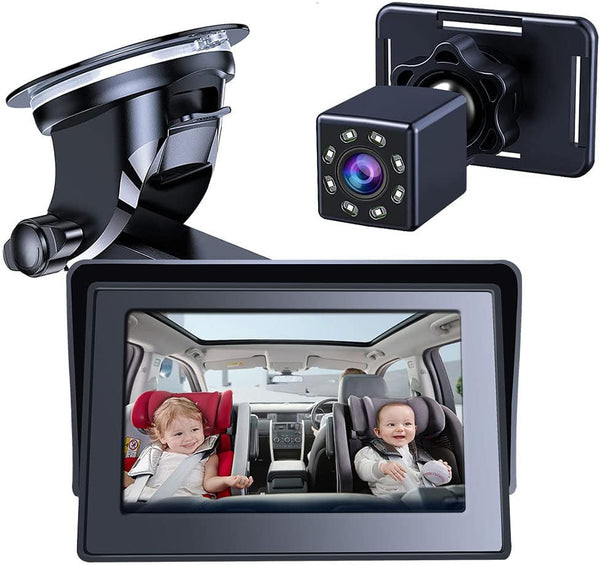 Riloer Baby Car Mirror Baby Rear Facing Seat Camera, Baby Car Seat Mirror