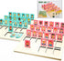 Guess Game Who Am I Wooden Board Game, Cognitive Toy for 3+ Year Olds, Logical Reasoning Puzzle for Families
