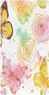 Bseiialft Butterflies Flowers Crib Sheets for Boys Girls Soft and Breathable Cotton Baby