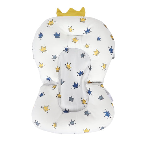Hamwesh 0-12 Baby Bath Cushion, Soft Breathable Bathtub Seat for Months with Nonslip Quick Dry Design Skin Friendly