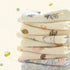15 Pack, 10x10 inches MUKIN Baby Washcloths, Natural Cotton Face Towels