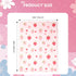 30x40 Inch Baby Blankets for Girls with Strawberry Pink, Super Soft Plush Lightweight Nursery Bed Blanket for Newborn