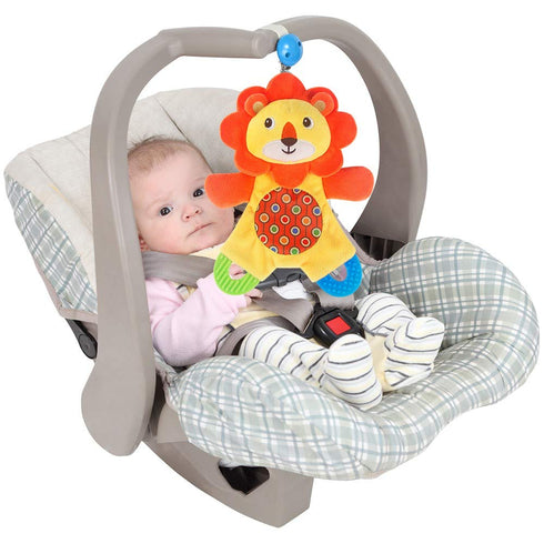 teytoy My First Baby Teething Toy, 2pcs Soft Crinkle Cloth Baby Toys for Toddler, Infants, Perfect for Baby Shower