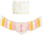 First Birthday High Chair Banner Decorations for Girl,Daisy First Crown Hat,Baby Girl