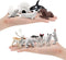 10pcs Arctic Animals Figurines - Mini Arctic Animal Toy Set for Kids, Educational Playset and Cake Toppers