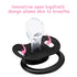 LittleForBig Bigshield Generation-II Adult Sized Printed Pacifier Princess Crown Pattern Black