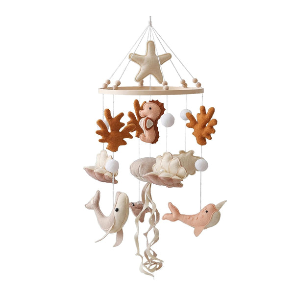 GOODMOM Baby Mobile for Crib,Jungle Mobile, Boho Nursery Decor Gender-Neutral Crib and Ceiling