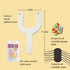 W WANG-ONE 5 Pieces DIY Wooden Art Craft for Kids - Art Supplies Party Birthday Gift Favors for Boys and Girls