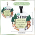 2 Pack PLIGREAT Please Dont Touch Baby Signs, Stop Touching Baby Sign for Baby Carriers Baby Car Seat, No Touching