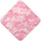 Pink Camouflage Baby Hooded Towel, Ultra Soft Absorbent Cotton Bath Towel for Newborn Toddler Boys Girls, 30 x 30 Inch