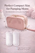 MaddiSol 2 Packs, Breast Milk Cooler Bag for Working Moms, Insulated Travel Bag with Ice Leakproof Breastmilk Storage