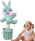Talking Dancing Bunny Baby Toy for Kids Interactive Plush Toddlers Toys Talking