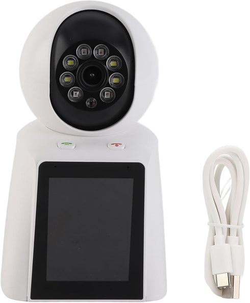 CCYLEZ 360 3MP 5G, Video Camera Panoramic Monitoring, Video Baby Camera, Humanoid Tracking, Night, Phone App, Indoor