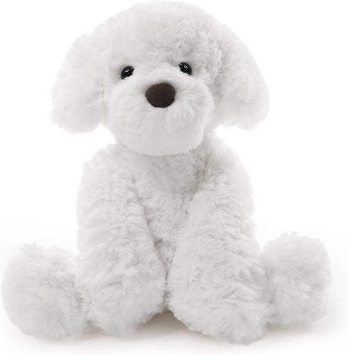 Furvana Bichon Frise Plush Puppy, Dogs Stuffed Animals, 10" Bichon Frise Stuffed Animal,