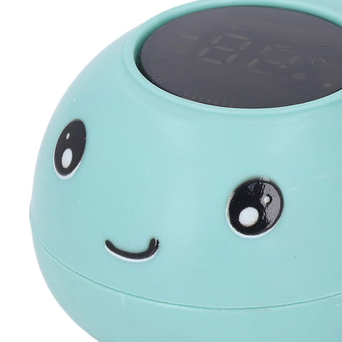 Dioche Blue Whale Baby Bath Thermometer LED Display Floating Toy Water Temperature Thermometer for Bathtub Tub Infant