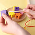 LovesTown Beads Sequencing Toy, Montessori Wooden Stacking Toys for Kids, Educational Preschool Learning Gifts for Boys