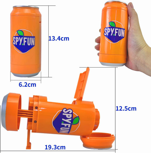 AGM MASTECH Transforming Soda Can Toy Gun, Shoots Soft Foam Darts, Ideal Gift for Boys and Girls, Indoor Outdoor Play