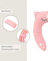 Hippypotamus Travel Potty Seat for Toddler - Folding Potty Training Seat - Portable Toilet Seat Cover for Baby & Kids