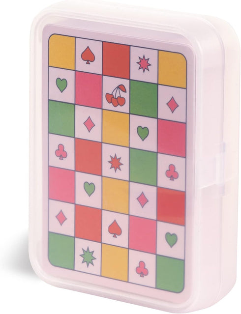ban.do 52 Game On! Waterproof Playing Cards, Standard Deck of Cards, Waterproof Cards with Storage Case