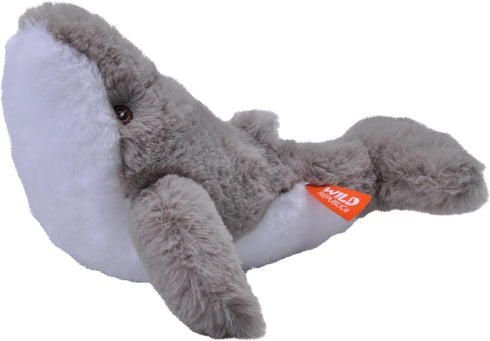 Wild Republic EcoKins Mini Humpback Whale Stuffed Animal 8 inch, Eco Friendly