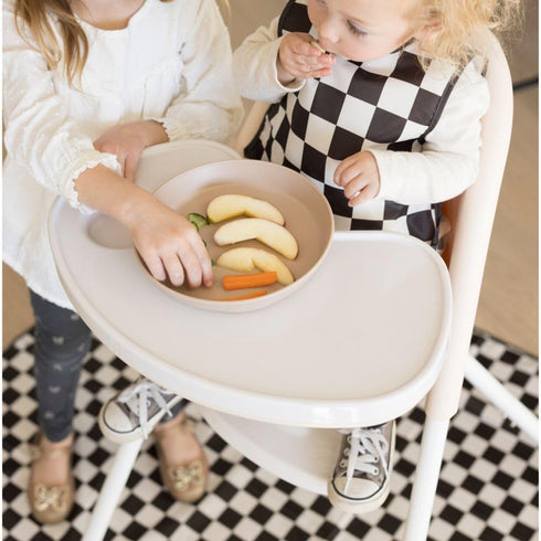 44" 44" Tiny Twinkle Splat Mat for Under High Chair or Table | x Waterproof & Mess-Proof High Chair Mat for Baby
