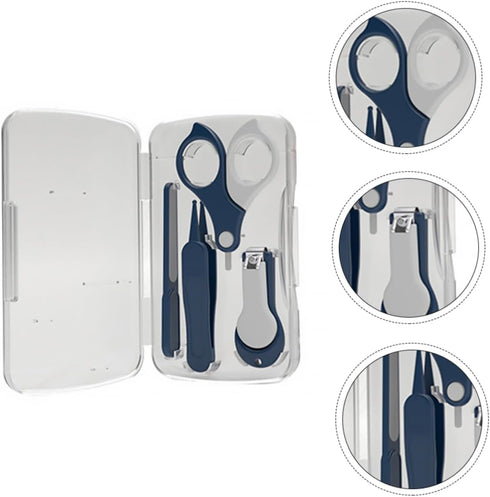 Newborn Nail Care Kit with Safe Clipper and Scissors