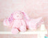 30 40 Soft Chenille Jacquard Baby Blanket, Hearts, in. x in., Pink and White Patchwork