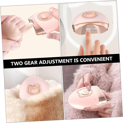 Trimmer SHOWERORO Automatic Nail Clipper Electric Nail for Boys and Girls Seniors Polisher Mini Lightweight Portable