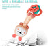 Baby Music Rattles Toy 6-12 Months, Teething Toys with Music and Light for Newborn Gifts