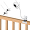2 Pack Baby Monitor Mount Compatible with HelloBaby HB6550, Flexible Clip Clamp Mount with Long Gooseneck Arm