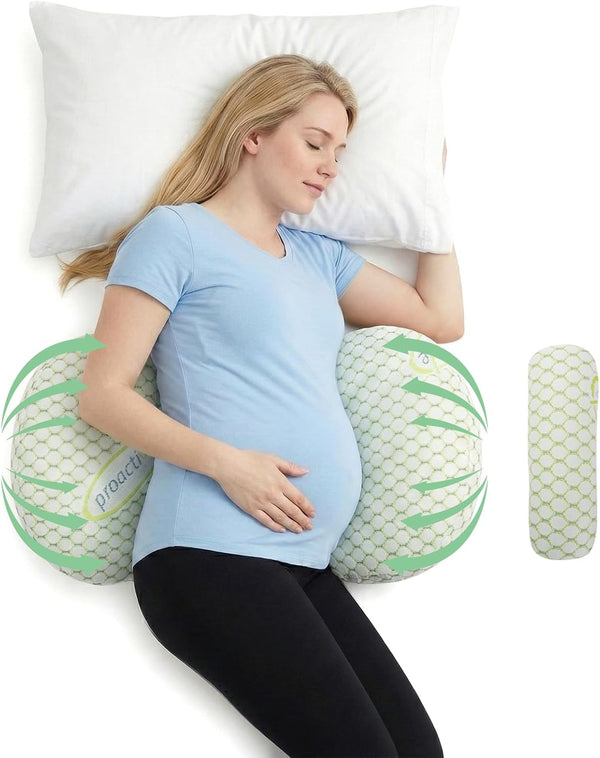 Piszvbej Pregnancy Pillows for Sleeping, Pregnancy Wedge Pillow for Side Sleeping, Pillow Support