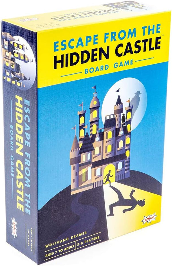 AMIGO Games Escape from The Hidden Castle - Classic Family Board Game for Kids, Teens & Adults, Ages 7+